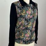 Line and Dot  Floral Tapestry Jacket Medium Photo 1