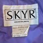 Vintage ‘80s Skyr Purple Full Zip Insulated Puffer Ski Jacket Size 10 Photo 6