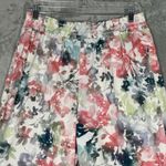 Athleta ‎ Shorts Womens Medium Multicolor Floral Savannah Bermuda Colorful Casual Photo 3