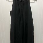 London Times  mob wife funeral Black Sleeveless Dress w pearl necklace sz 6 Photo 1