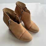 Rag and Bone Margot Leather Ankle Boot Tan Block Heel Side Zipper Womens Size 7.5 Photo 5