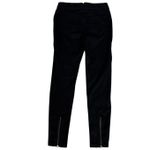 J. McLaughlin Size 6 Hastings Double Button Front High Rise Skinny Jeans Black Photo 3