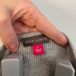 Vince Camuto striped sweater‎ with front pockets size large Photo 2