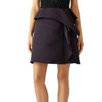 Marchesa Notte Embellished tulle and faille mini dress size 12 Black Photo 1