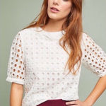 Anthropologie Wolven Eudora Eyelet Top Photo 0