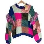 Scotch & Soda NWT Anthropologie -  Multicolor Hand Knitted Chunky Sweater $328 Photo 0