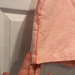 Merona Orange Neon Shorts Women’s Size 8 Jogger Stripe Pockets Photo 1