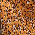 Faithfull the Brand Faithful The Brand Terre Mer One Shoulder Floral Orange Mini Dress Size 4 NWT Photo 9