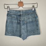 Rag and Bone Womens Miramar Printed Denim pajama terry jean Shorts Size 2XS Photo 7