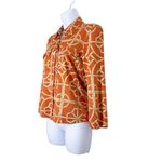 J. McLaughlin  Silk Blend Regal Button Down Top‎ size XS Photo 3