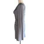 Monash Appareal One Shoulder Bodycon Dress with Batwing Sleeve Gray Size undefined Photo 6