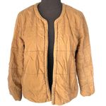 Wilfred Aritzia  Jonquille Quilted Puffer Jacket Linen Women’s Size Medium Photo 1