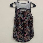 Lululemon  sculpt tank top Floral stencil blossom red multi colored size 4 Photo 9