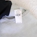 Old Navy  light blue maternity jean shorts Photo 4