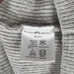 Brandy Melville  Quarter Zip Sweater Light Grey Photo 4