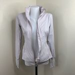 Lululemon  Sights Seen Chrome Full Zip Jacket Size 2 Womens Athletic Casual Cinch Photo 4