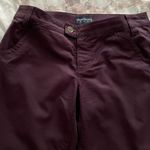 Emporio Armani New Sabrina Maroon Burgundy Cropped Slim Skinny Jeans, size 28” Photo 3