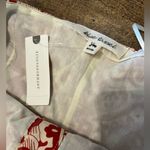 Anthropologie Blue Tassel  Strapless Mini Dress! Size Small NWT Photo 5