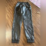 Spanx ® Leather-Like Jogger black 
Size small
Like new
Style 20283R Photo 6