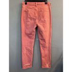 Anthropologie  Pink High Rise Slim‎ Size 29 Jeans Photo 1
