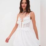 For Love & Lemons Lace Corset Farmhouse Slip Dress S $199 Photo 3