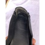 Tory Burch Minnie Travel Ballet Flats Black Leather Size 6 M Gold Style 50393 Photo 9