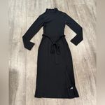 Socialite  Black Long Sleeve Maxi Dress Photo 2