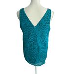 Lilly Pulitzer  Teal Patterned Dress Tank Top Size Small Photo 7