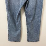 Hollister {18/34}  Ultra High Rise Dad Jean Embroidered Flower Print Jeans Photo 7