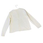 VINTAGE 90s JENNY BUCHANAN Embroidered Leaves Cardigan Red Size M Photo 4