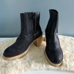Free People James Chelsea Black Leather Boot Photo 0