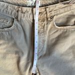 Free People  We The Free Dakota Straight Leg Jeans Tan Distressed Denim Photo 8