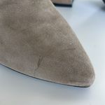 Treasure & Bond  Sling Back Block Heel Suede Mules in Light Tan Grey Women's 6.5 Photo 10