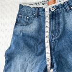 POL  Frayed Waist Distressed Mom Jeans small Photo 11