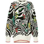 Philosophy di Lorenzo Serafini Animal Print Sweater Sz 46 US 10 / XL MSRP $1,135 Photo 0