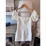 Cinq à Sept Cinq A Sept Havana Puff-Sleeve Mini Dress Size 0 Photo 3