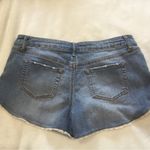 Altar'd State  Blue Jean Shorts with Cute Hem Photo 1