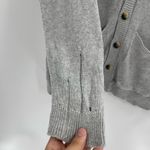 Nation Ltd  anthropologie distressed grey cardigan size xs Photo 3