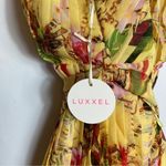 Luxxel  Floral Printed Pleated Romper Size Small New With Tags Photo 5