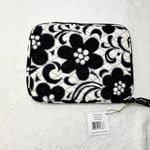 Vera Bradley Night & Day Black and White Floral Quilted Tablet Sleeve Photo 4