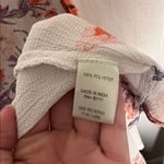 Feathers Floral Open Kimono Cardigan White Size M Photo 2