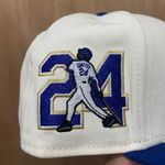 New Era Cap Seattle Mariners Ken Griffey Jr #24 Side Patch New Era 59Fifty Fitted Hat size 7 1/8 brand new  Photo 3