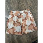 Faherty Women's Linen Floral Printed Sands Shorts Size M Photo 3