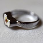 Source Unknown Nostalgic Heart/Butterfly/Best Silver Tone Metal Trendy Fairy Size 6.5 Ring Photo 3