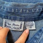 Sara Studio Safari Animal Patchwork Shirt Size M Photo 6