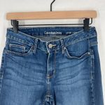 Calvin Klein  Ultimate Skinny Jeans Womens 6 Blue Denim Cotton Stretch Mid Rise Photo 2