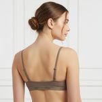 UGG  Francis Bralette Taupe Brown Size L NWT Wireless Soft Photo 1