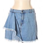 Melrose and Market Denim Ruffle Skirt Photo 0