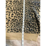 Current/Elliott  Open Back Cropped Crew Neck Leopard Size 1 Casual Lightweight Photo 6