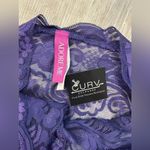 Adore Me Purple Lace Bodysuit - Size 1X Photo 2